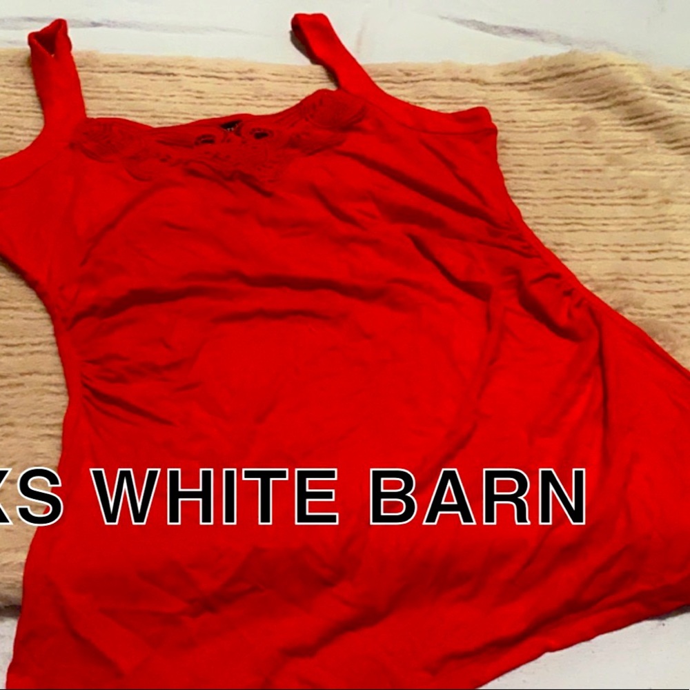 Red blouse